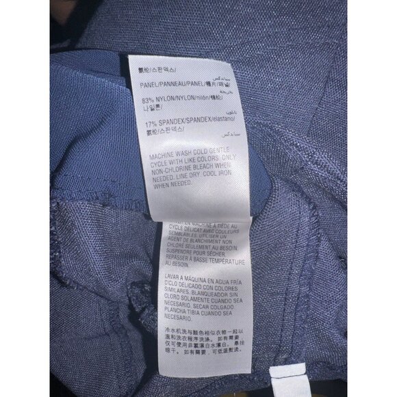 Charter Club Cambridge Slim Pants Size 14 Navy Blue - Picture 3 of 10